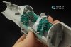 Quinta Studio QD32121 MiG-21UM 3D-Printed & coloured Interior on decal paper (Trumpeter) 1/32
